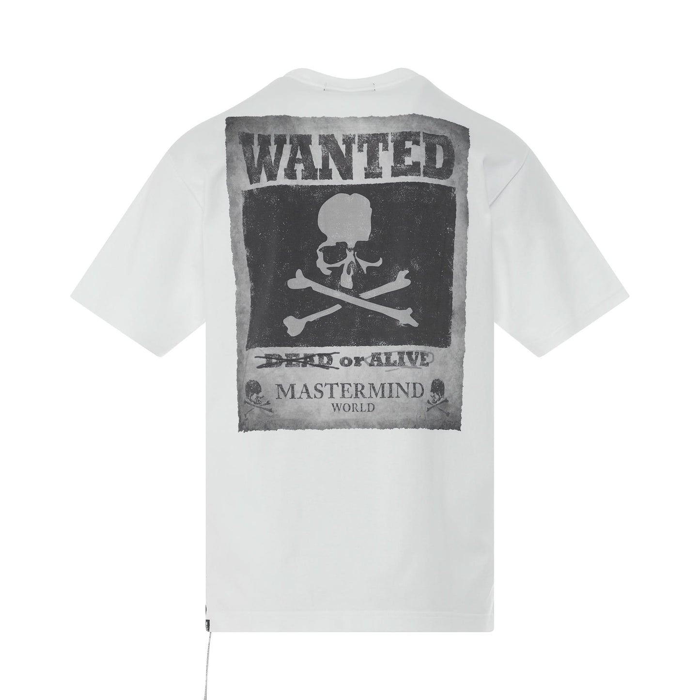 Wanted Print T-Shirt in White