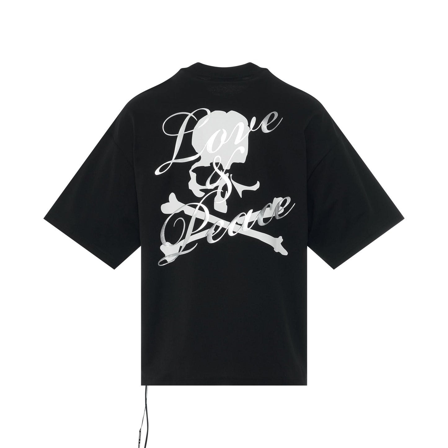 Love 
Peace T-Shirt Boxy Fit T-Shirt in Black