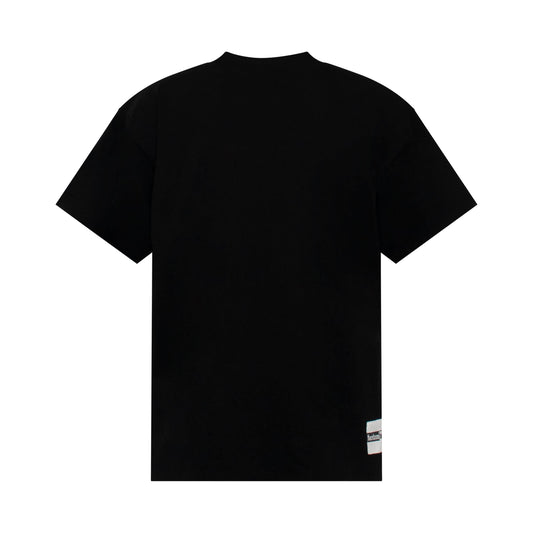 Logo Print Big T-Shirt in Black