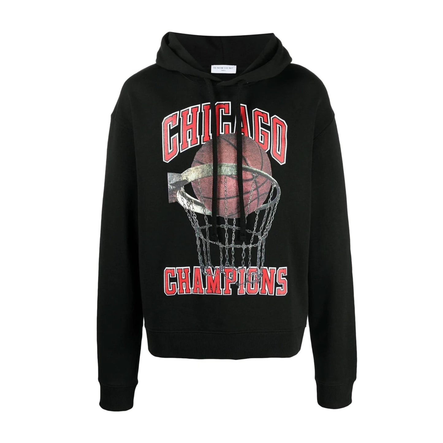 Chicago Basket Champions Hoodie in Black