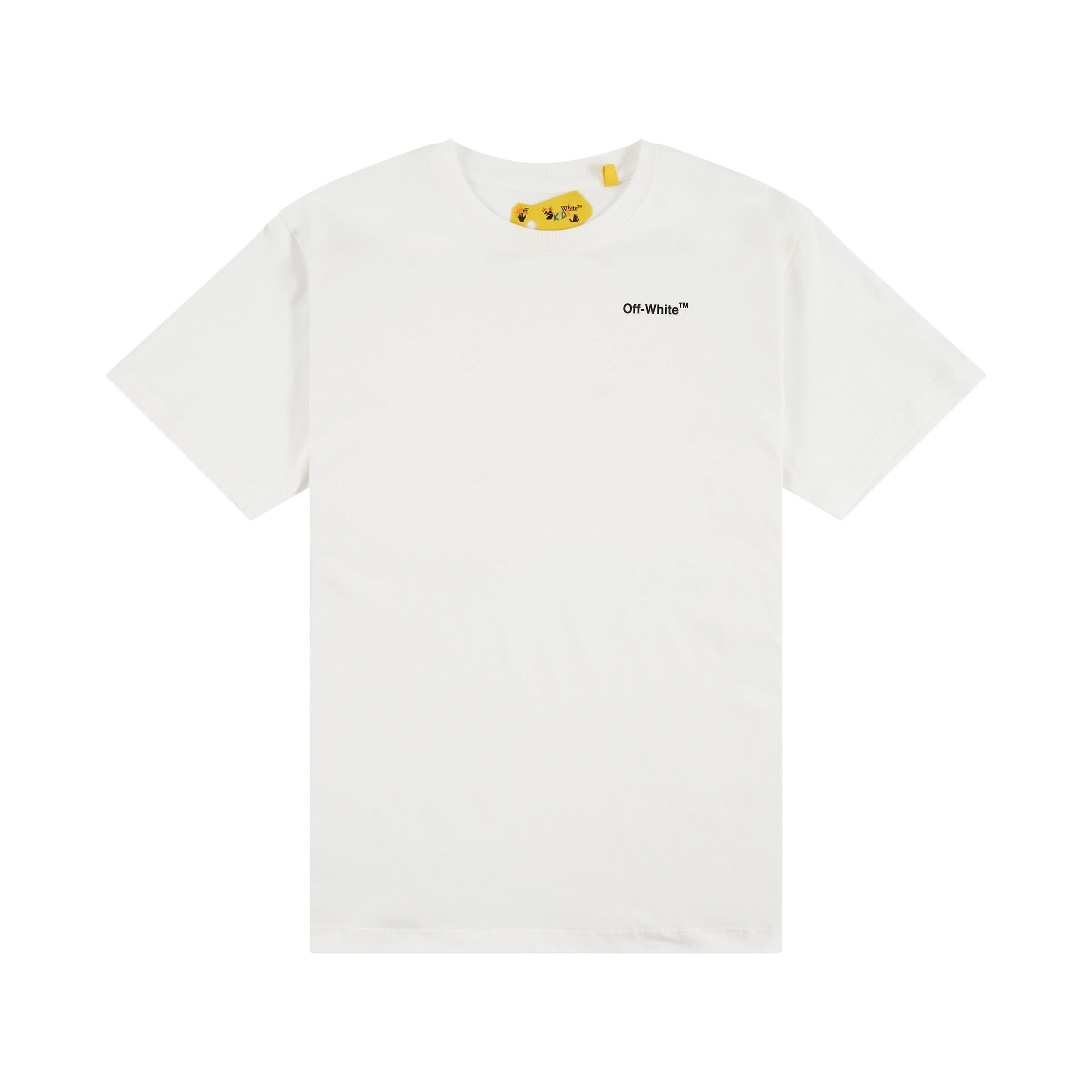 Monster Arrow Short Sleeve T-Shirt in White/Multicolour