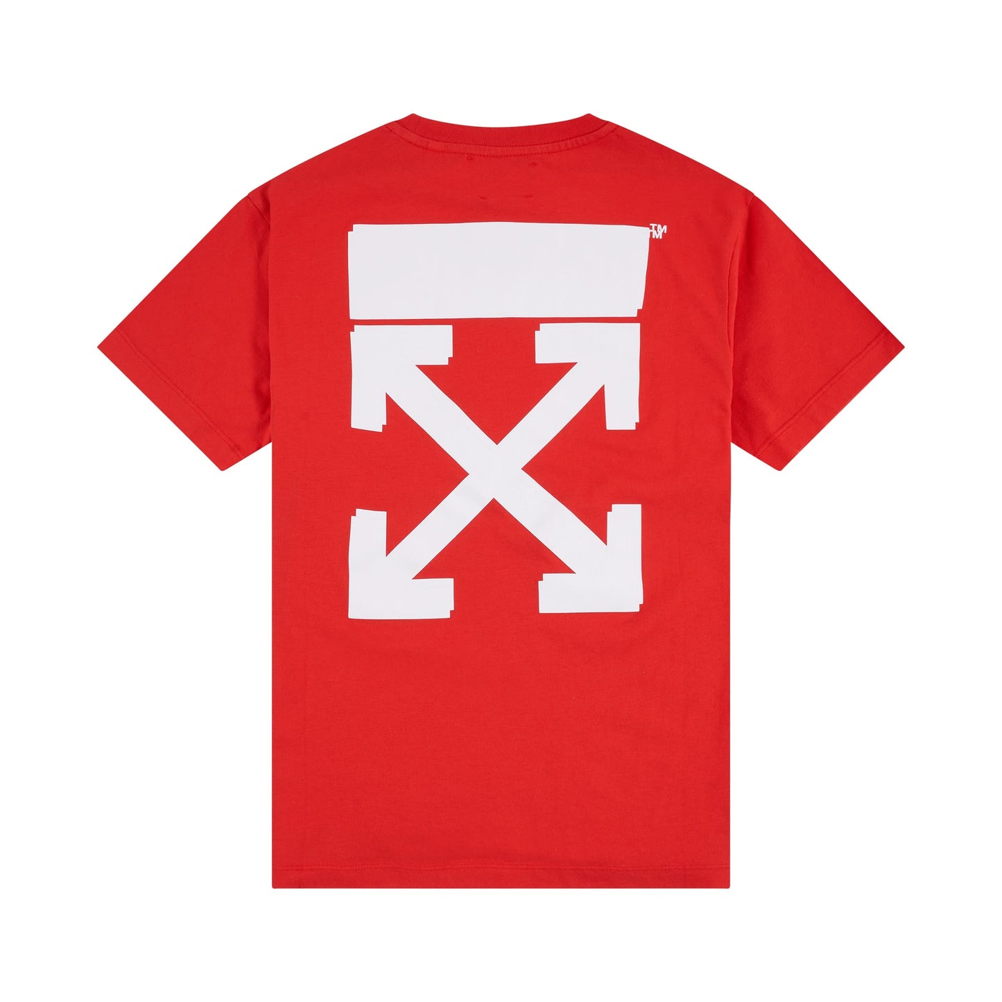 Rubber Arrow Short Sleeve T-Shirt in Red/White