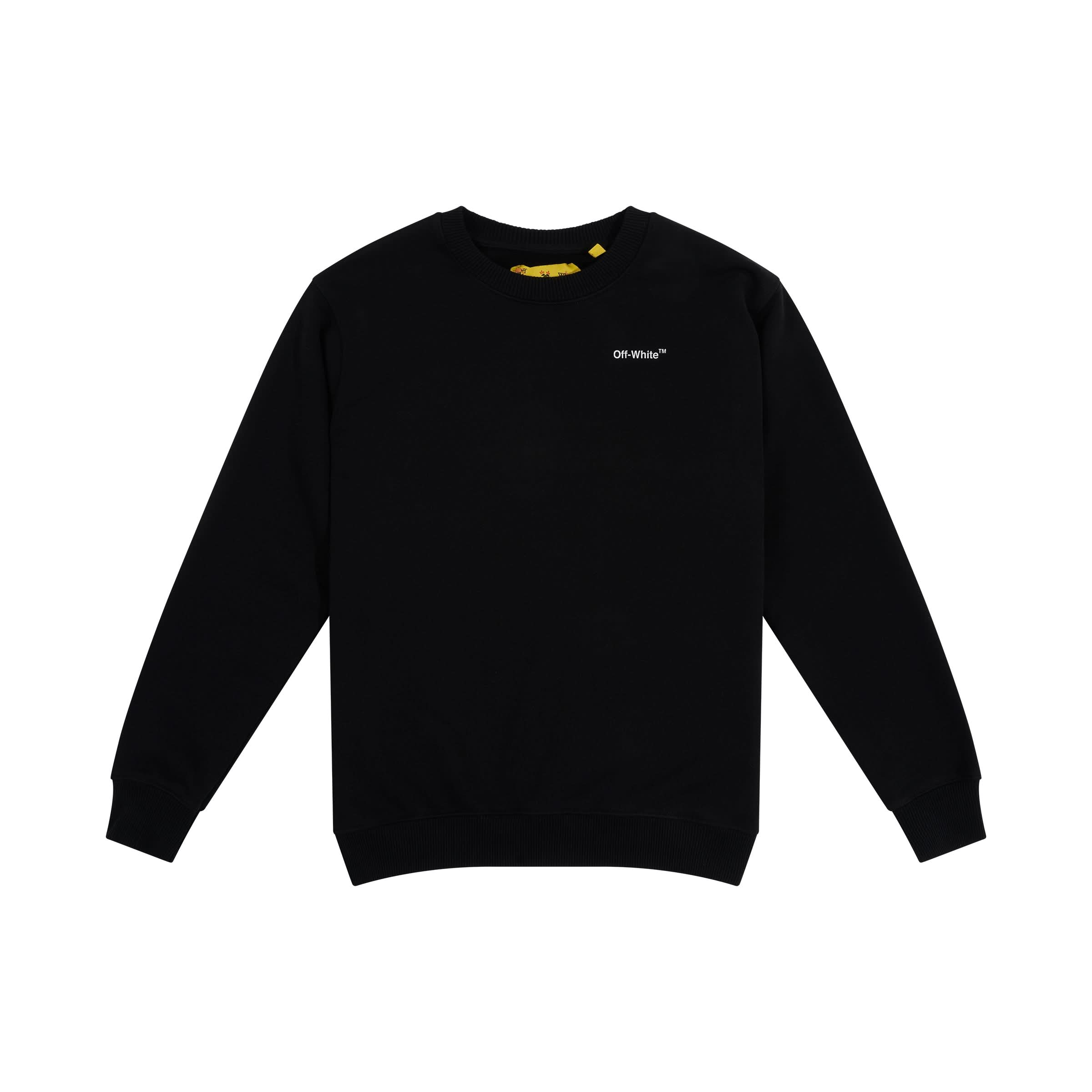 Off Racing Arrow Sweatshirt in Black