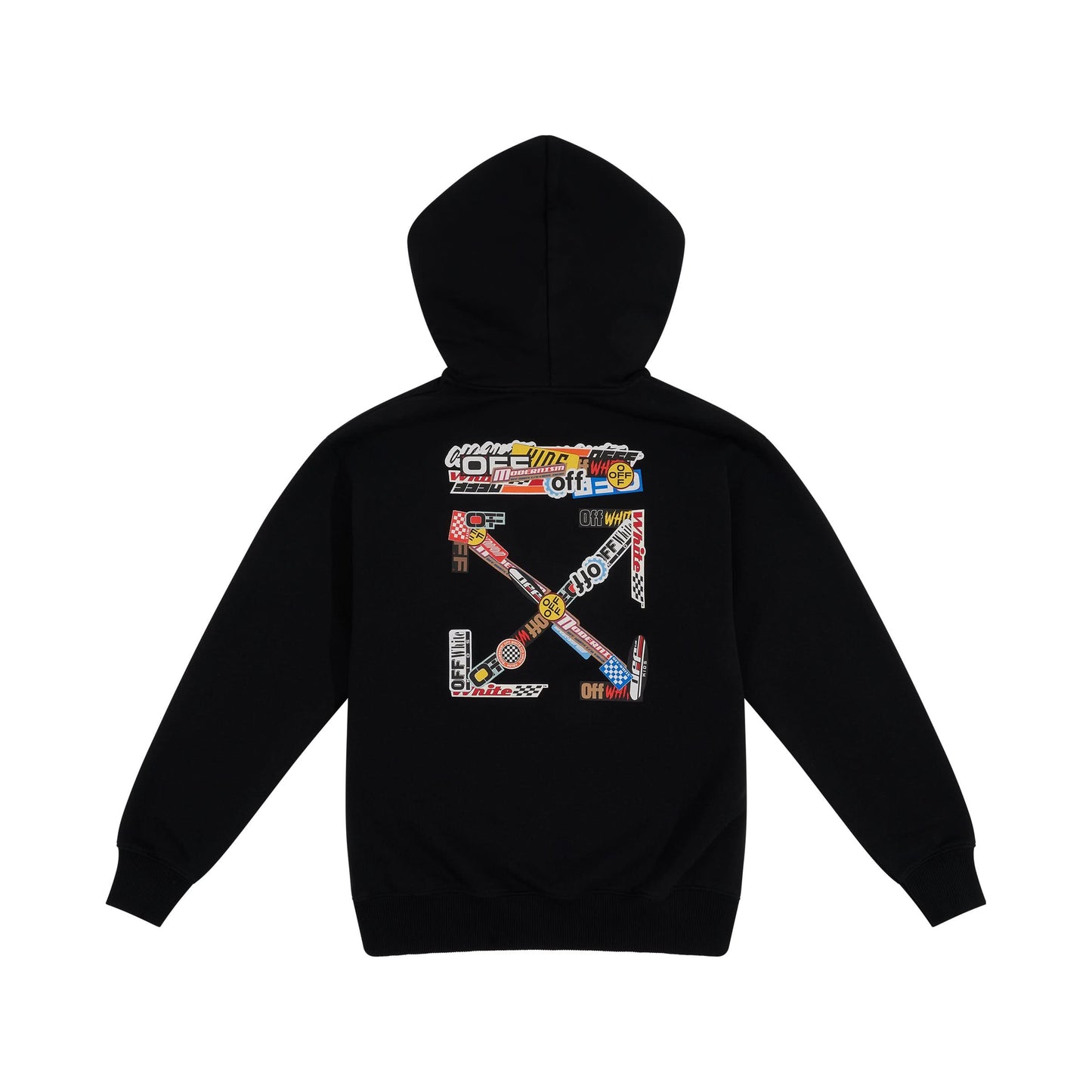 Off Racing Arrow Hoodie in Black