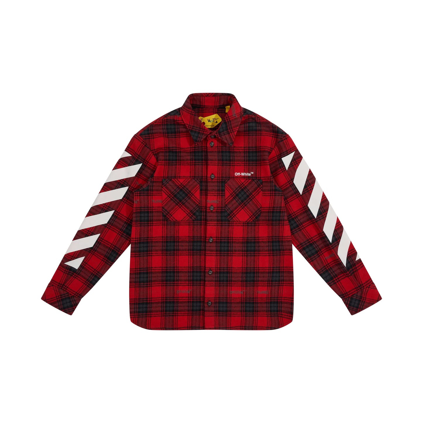 Check Flannel Shirt in Red/White