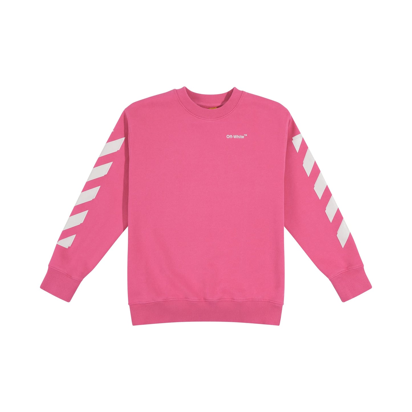 Rubber Arrow Sweatshirt in Fuchsia/White