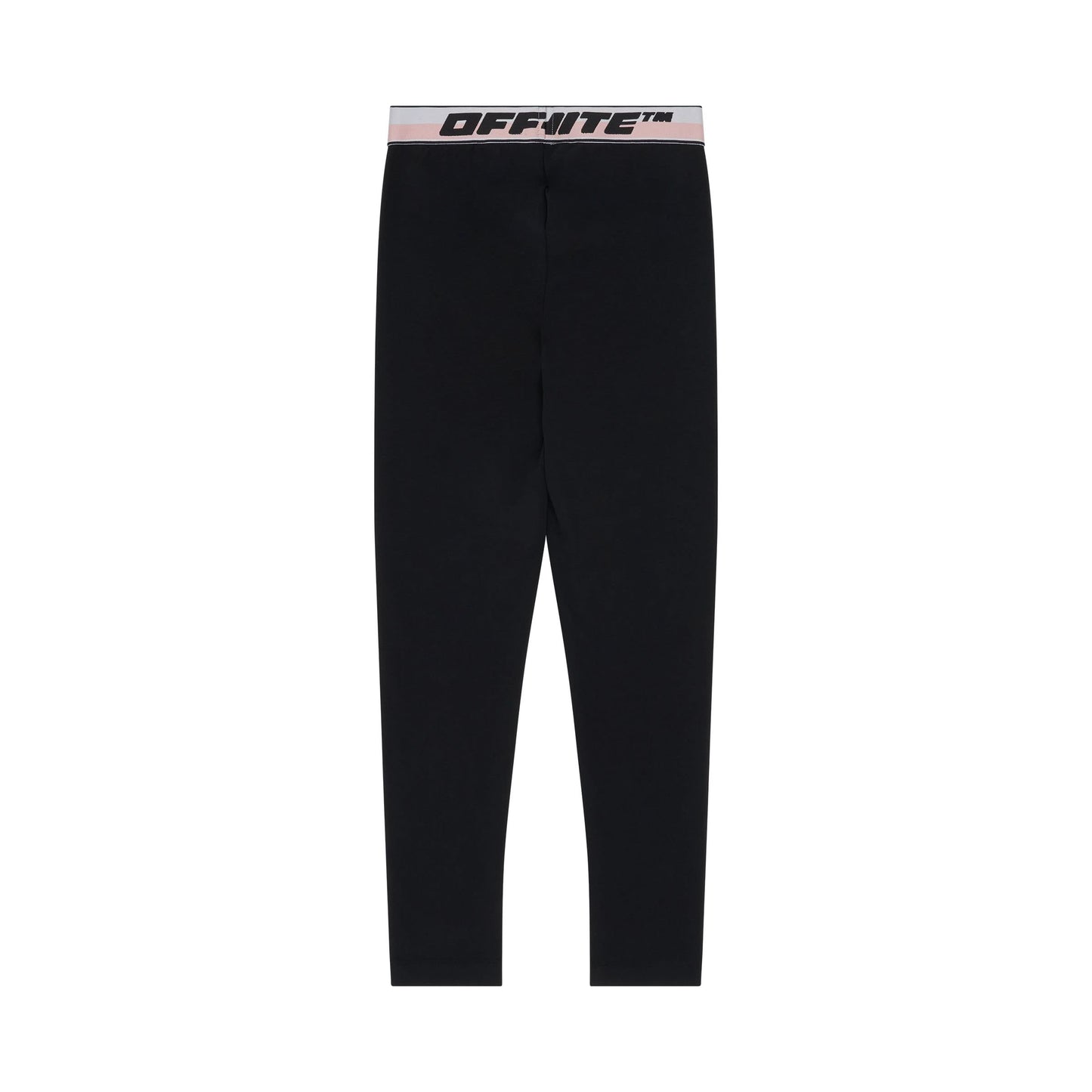 Logo Band Legging in Black