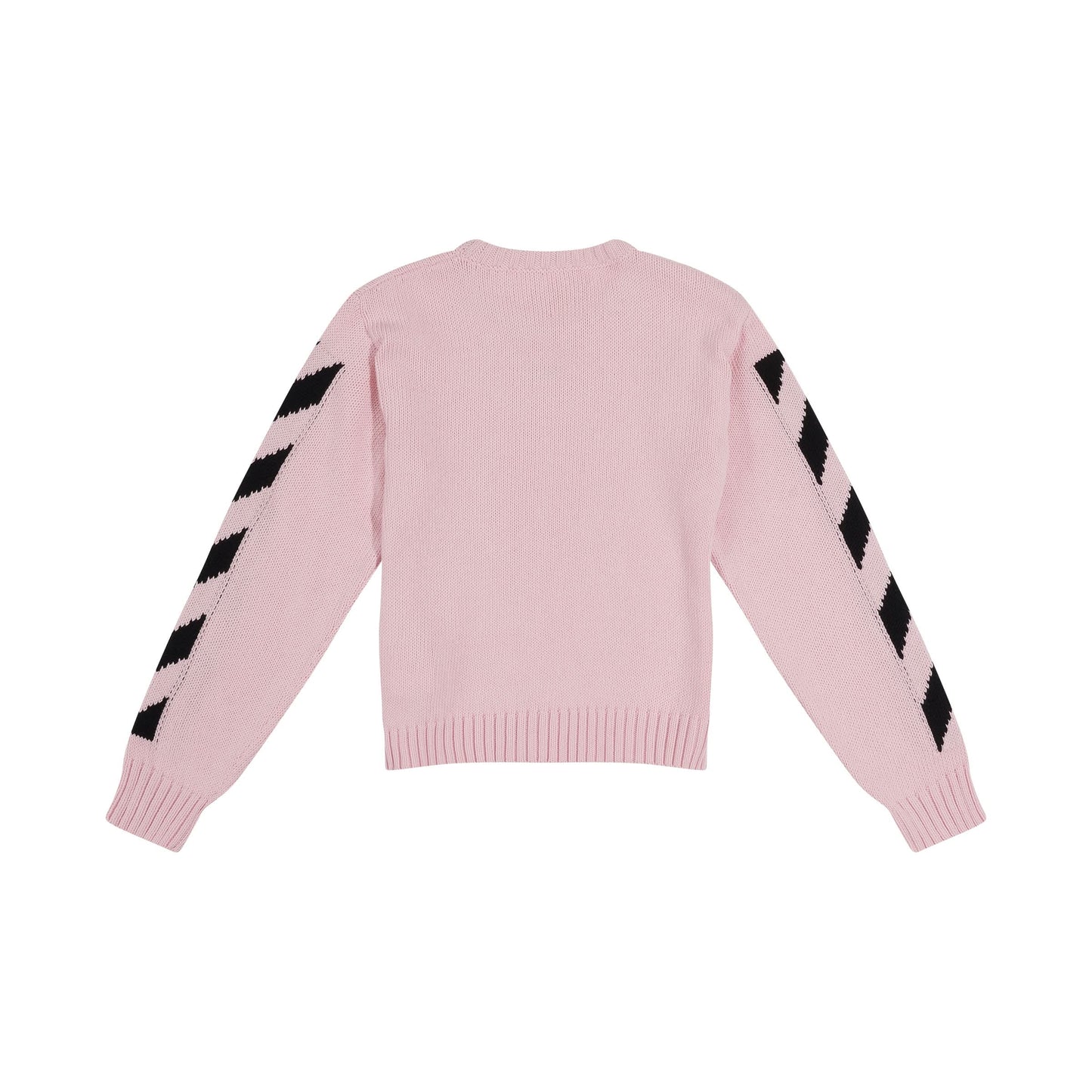 Off Stamp Sweater in Pink/Black