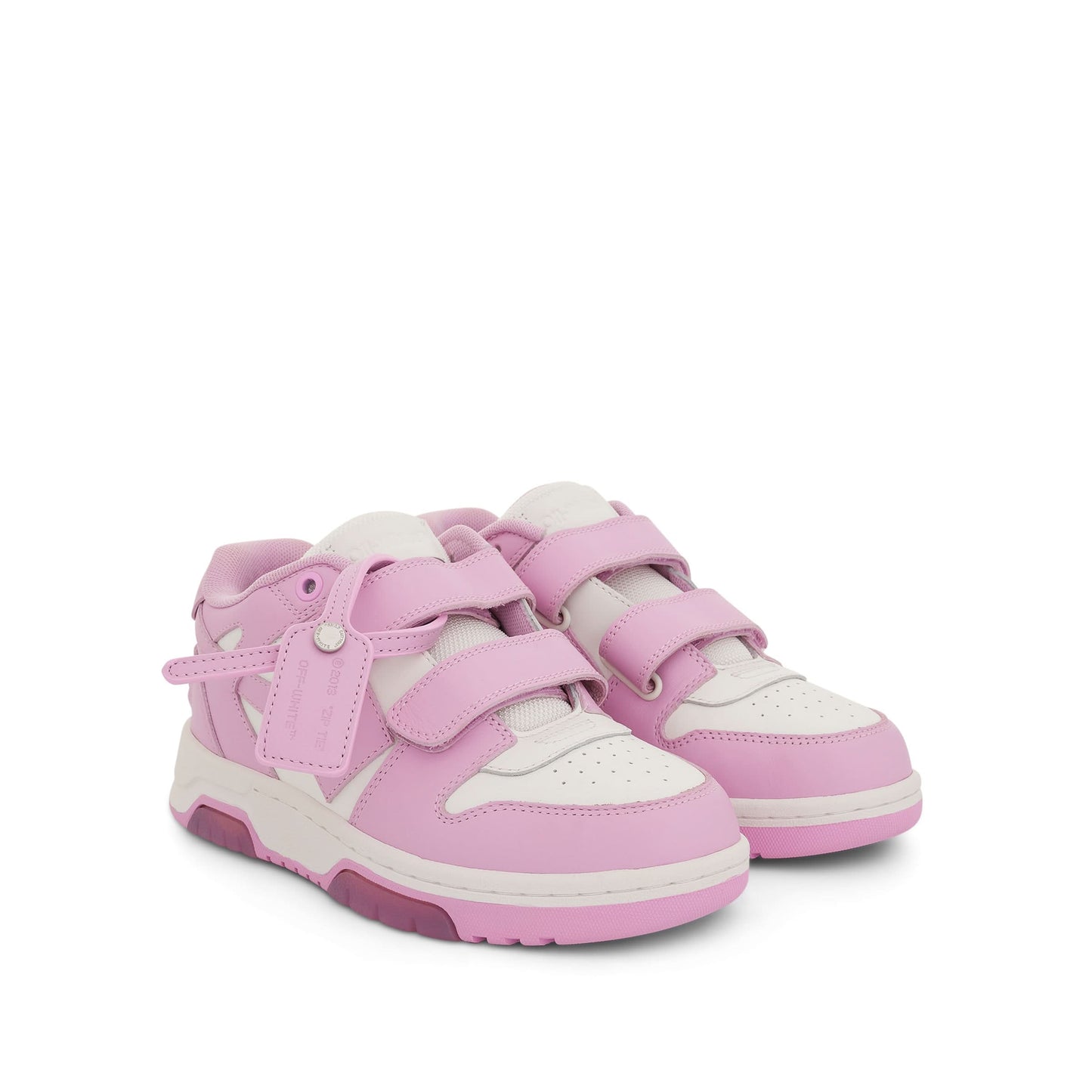 Out Of Office Straps Sneaker in White/Pink