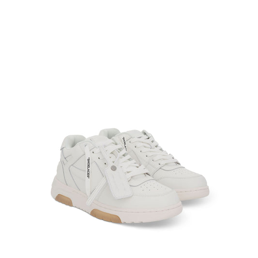 Out Of Office Calf Leather Sneaker in White