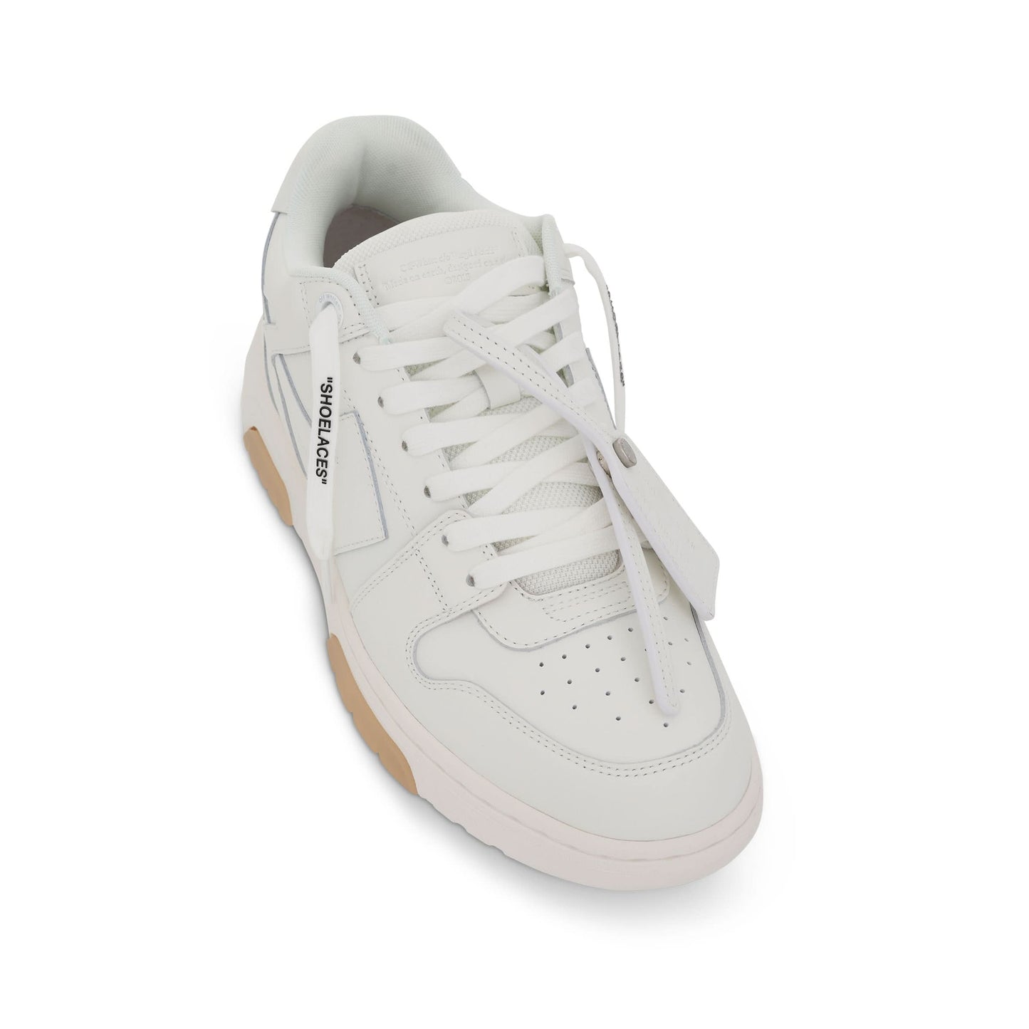 Out Of Office Calf Leather Sneaker in White