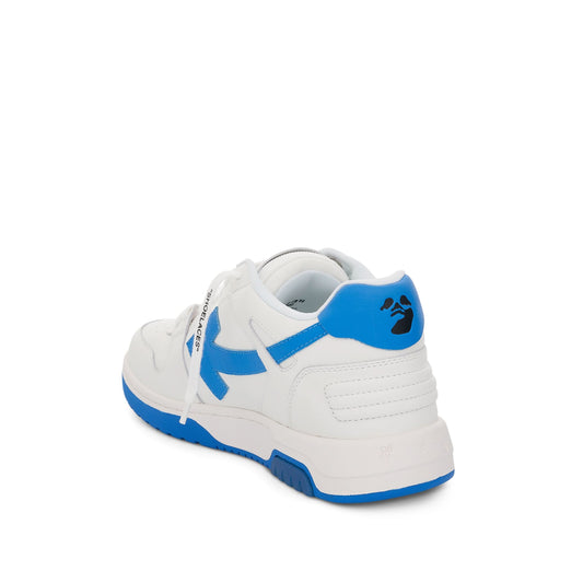 Out Of Office Leather Sneaker in White/Blue