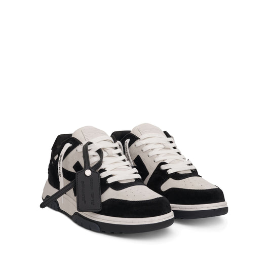 Out Of Office Suede Sneaker in White/Black