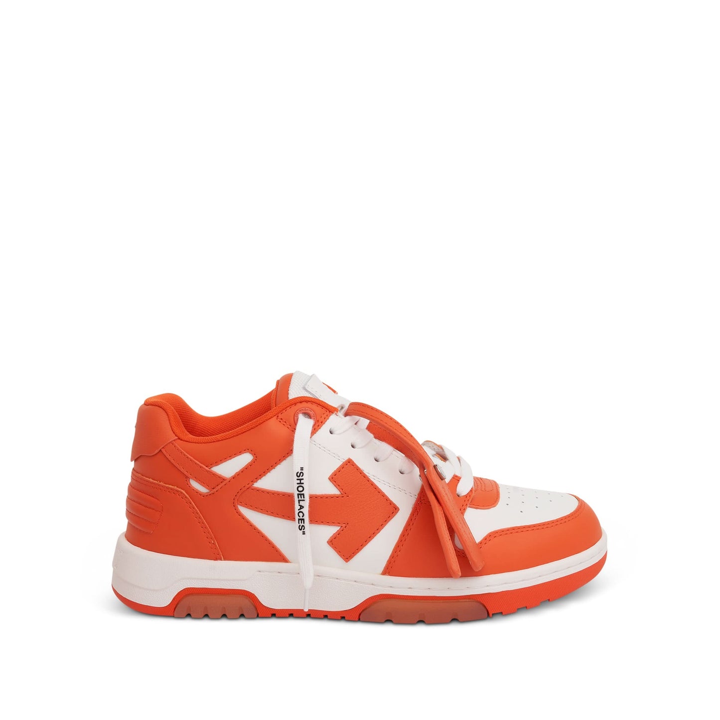 Out Of Office Sneakers in White 
Orange