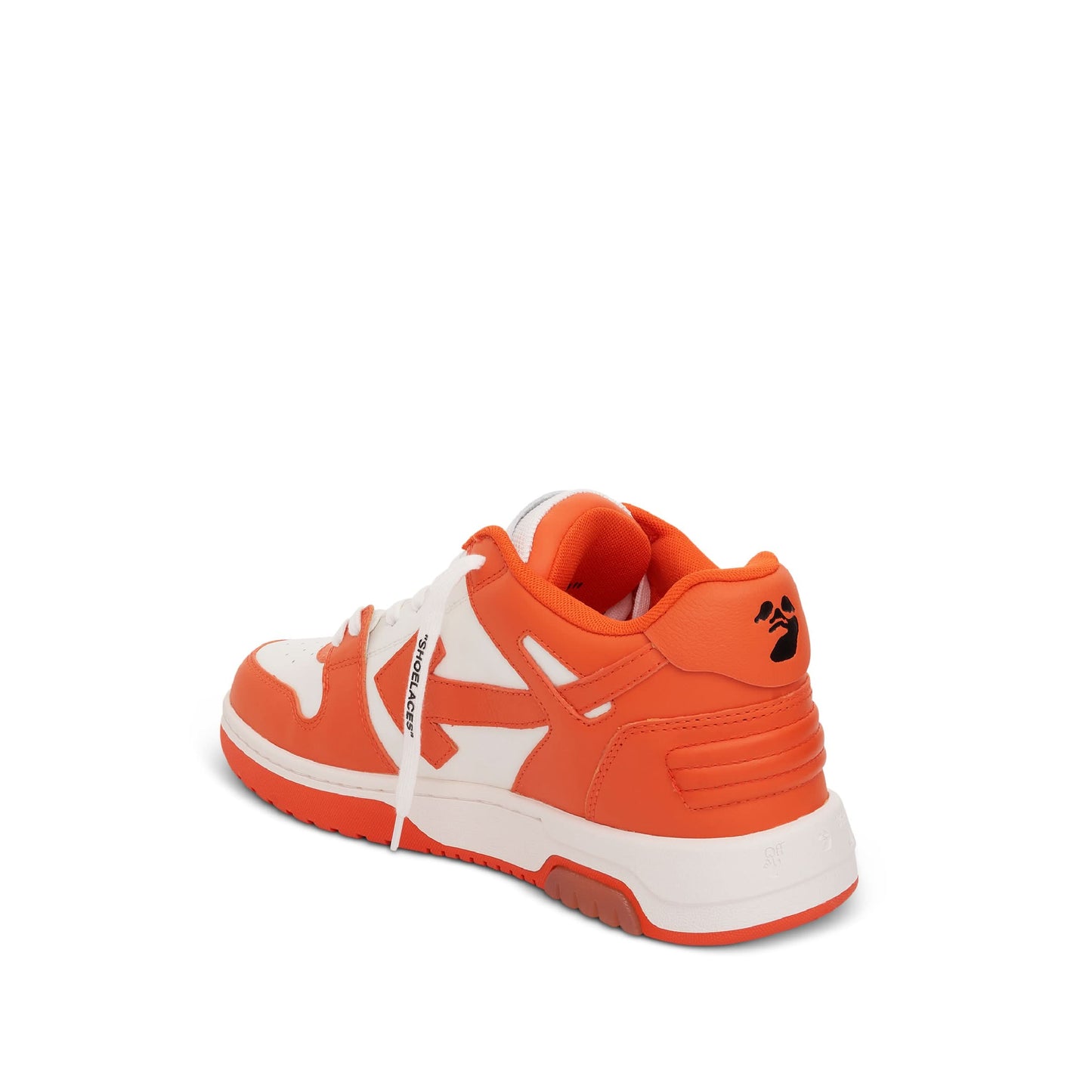 Out Of Office Sneakers in White 
Orange