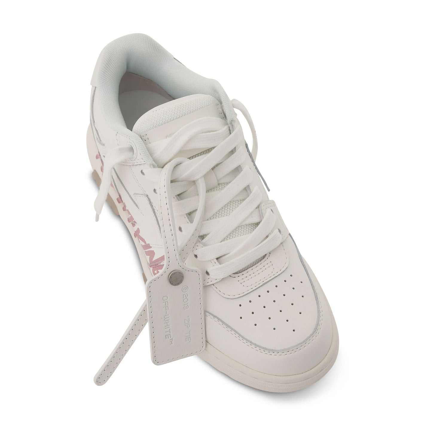 Out Of Office "For Walking" Sneakers in White/Pink