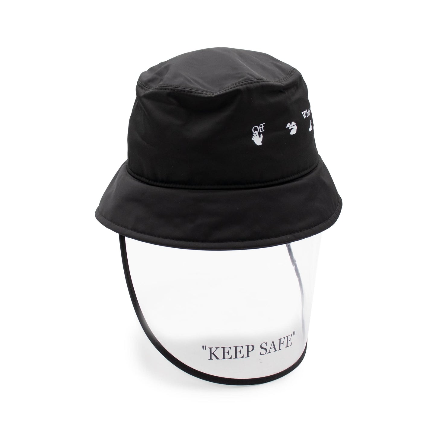 Mask Bucket Hat in Black