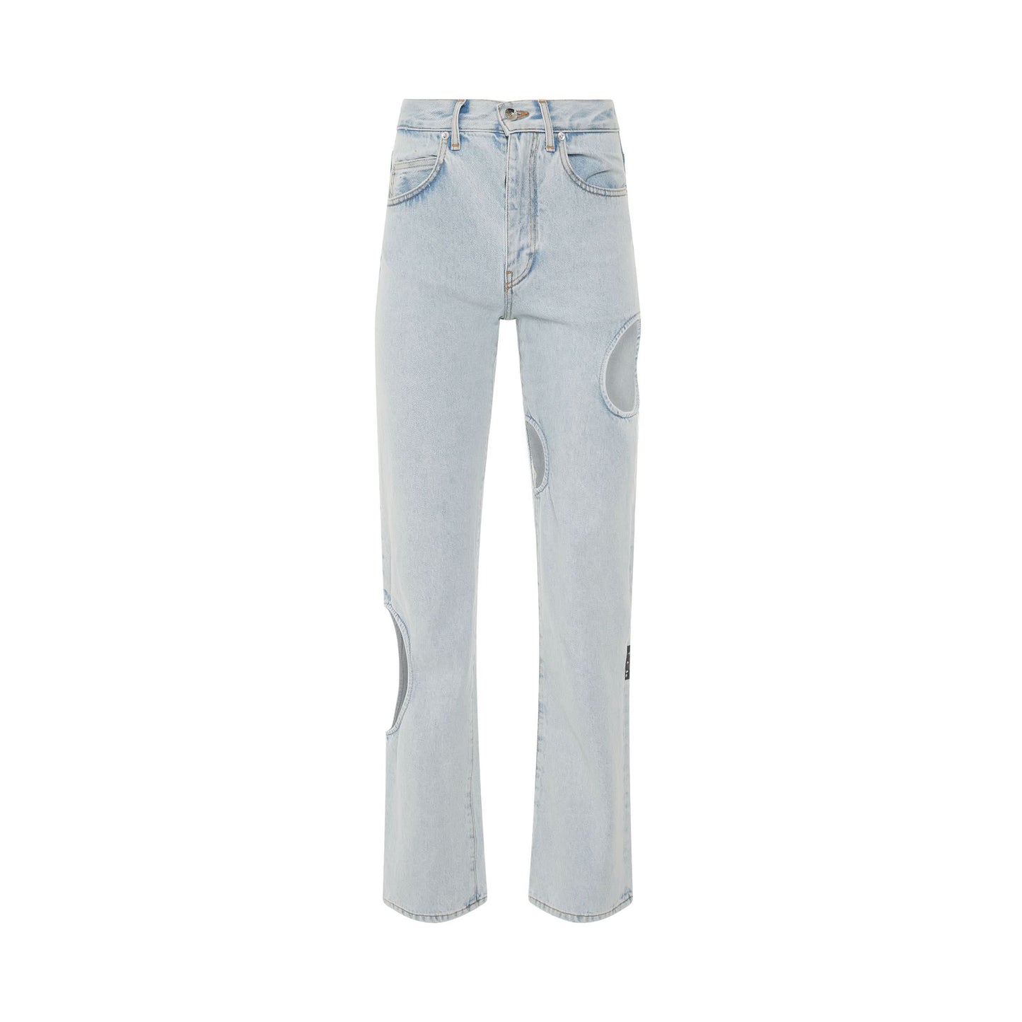 Meteor Cool Baggy Jeans in Light Blue