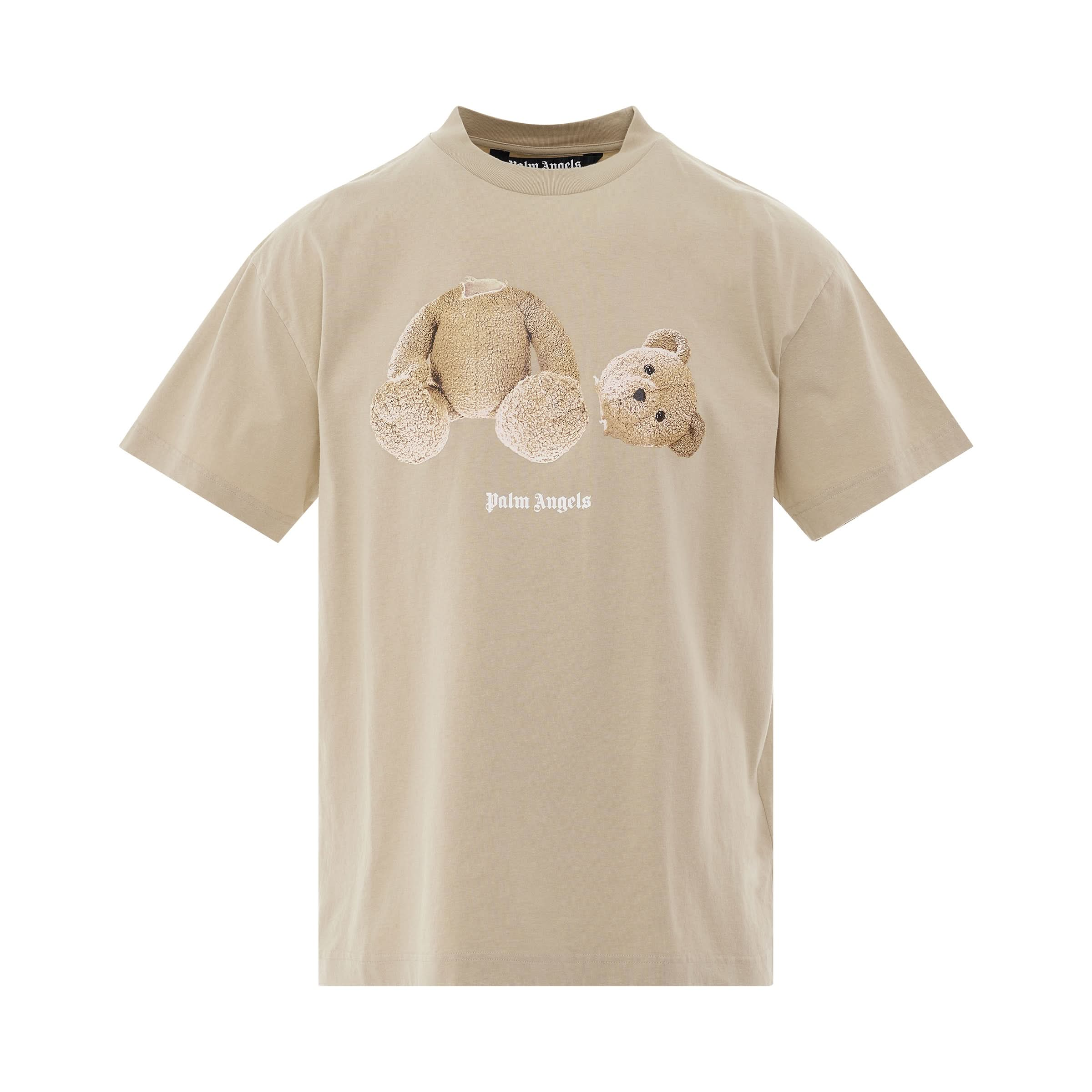 PA Bear Classic T-Shirt in Beige/Brown