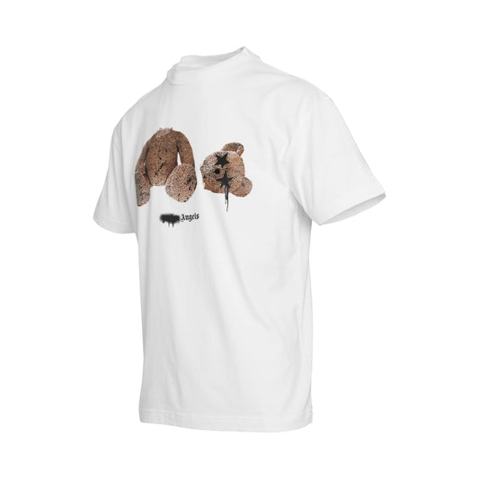 Spray PA Bear T-Shirt in White