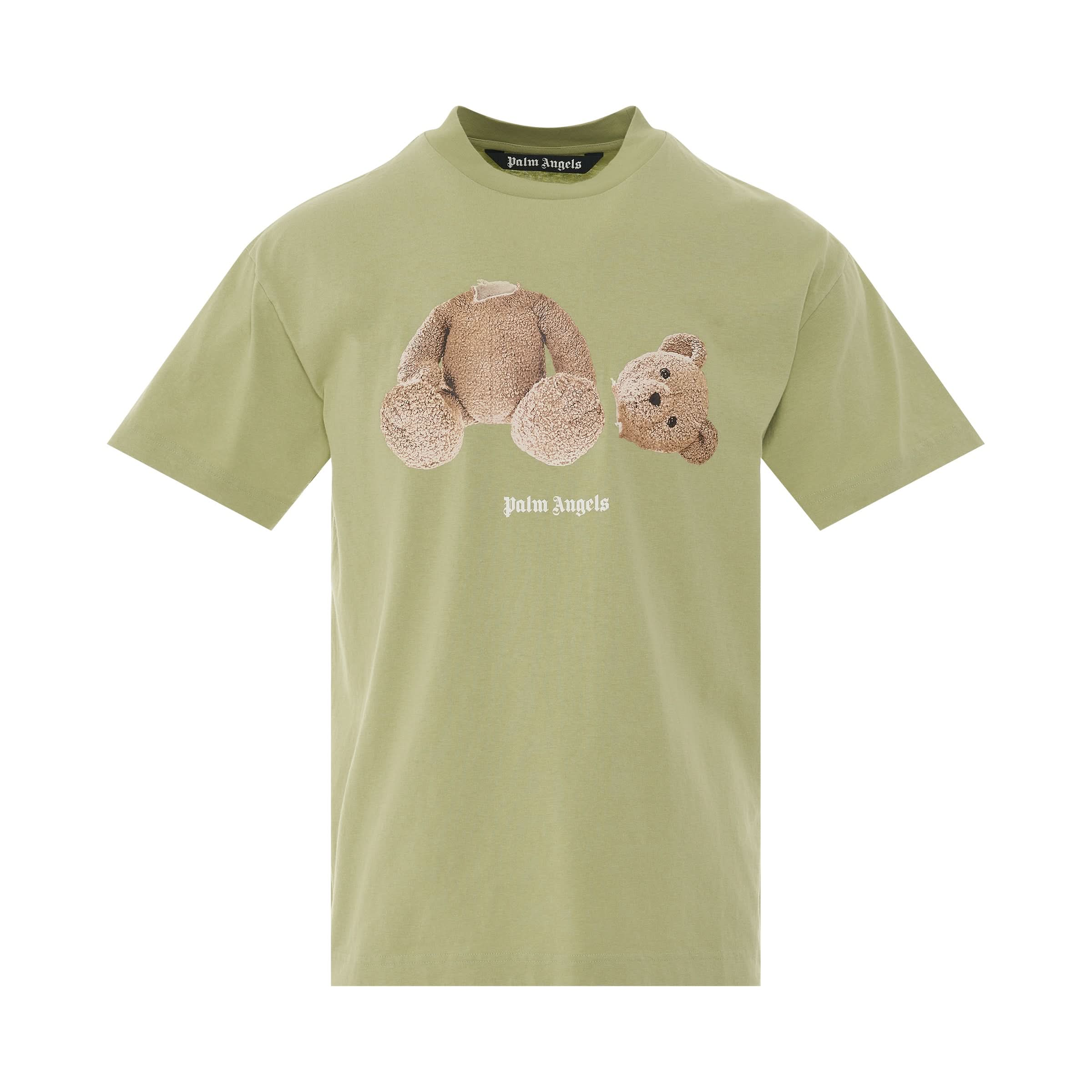 PA Bear Classic T-Shirt in Mint/Brown