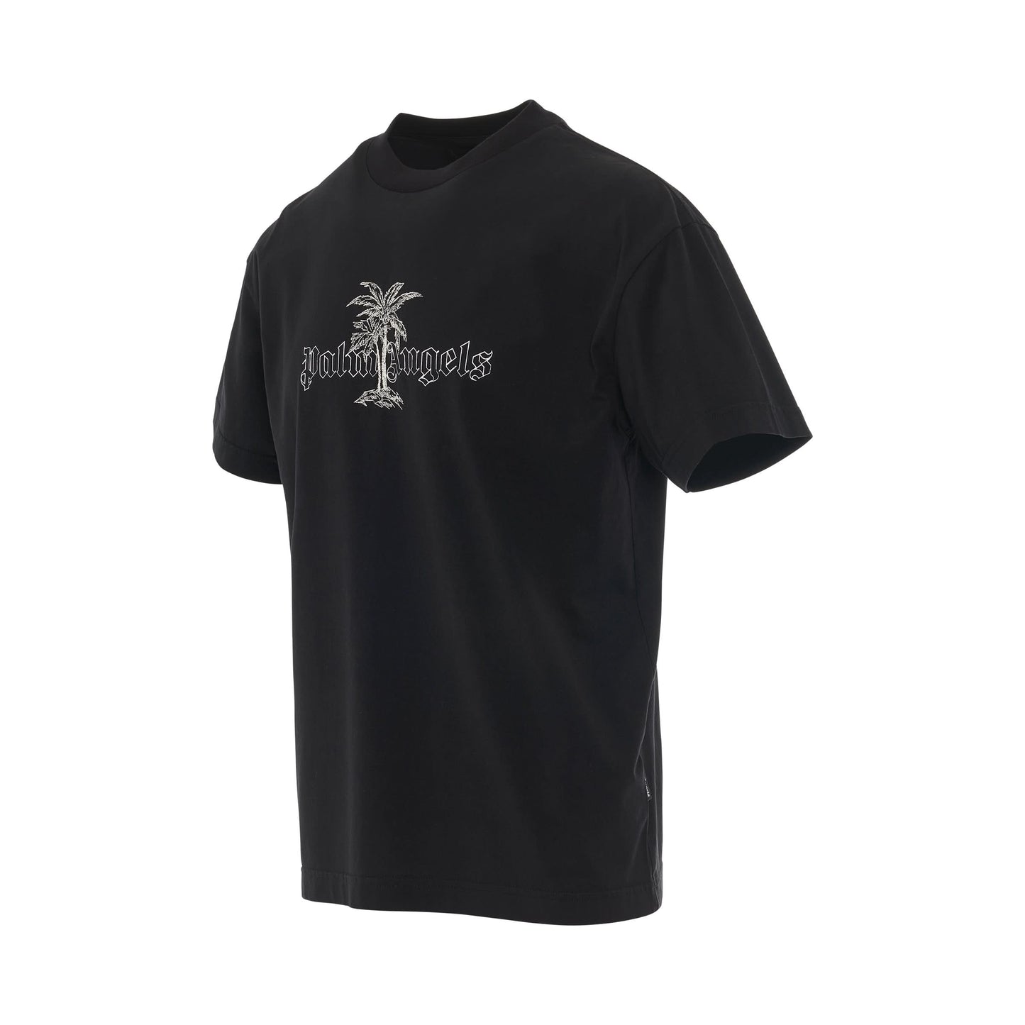 Sunset Palms Classic T-Shirt in Black/White