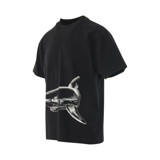 Broken Shark Classic T-Shirt in Black/Off White