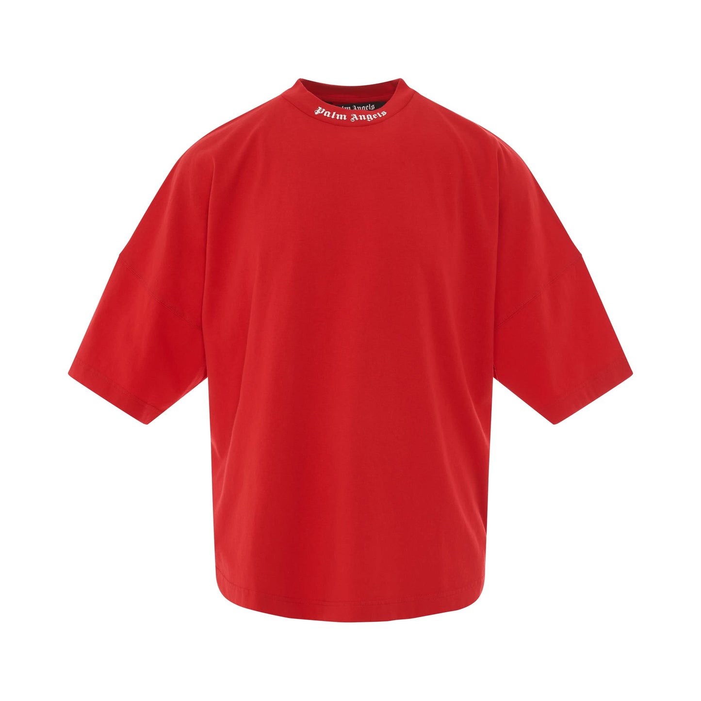 Classic Print Logo Over T-Shirt in Red/White