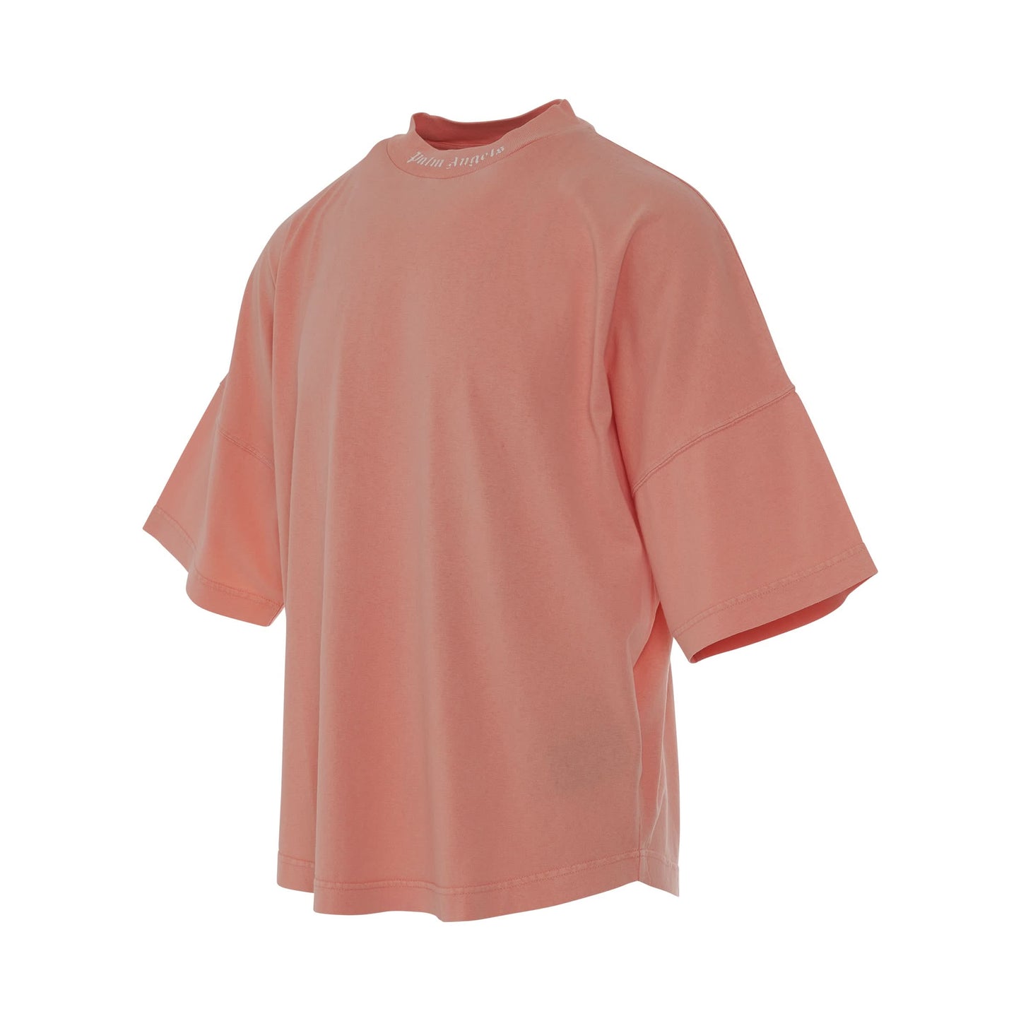 GD Classic Logo Over T-Shirt in Salmon/Fluoro