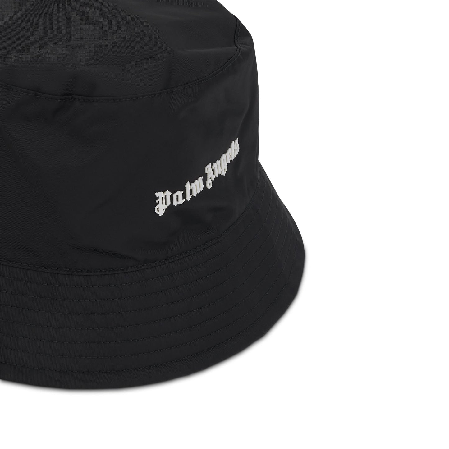 Classic Logo Bucket Hat in Black/White