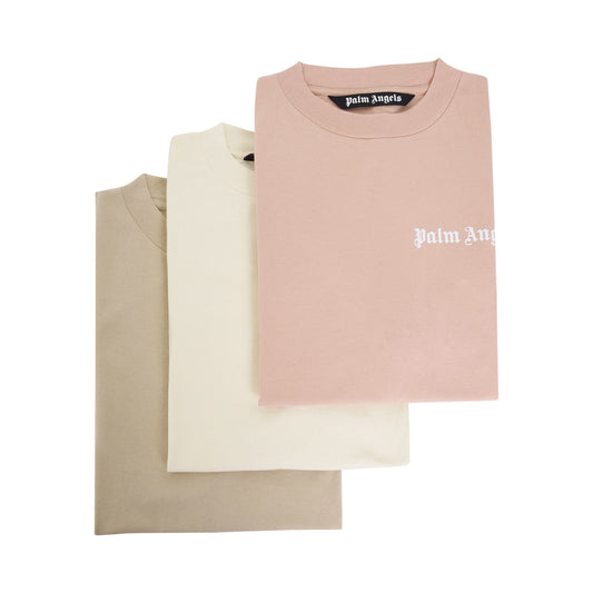 Nude Shades Tripack T-Shirt in Multicolour