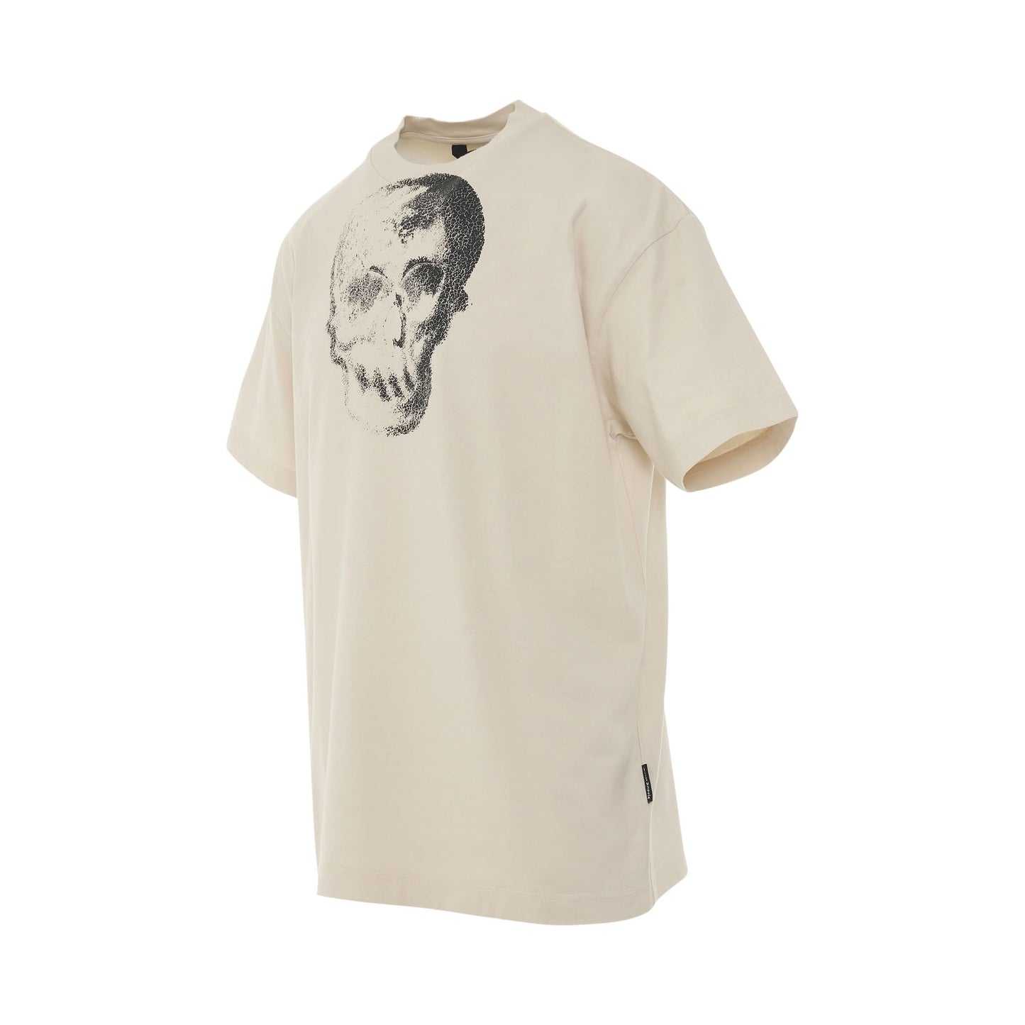 GD Skull Classic T-Shirt in Off White/Black