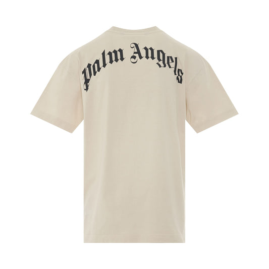 GD Skull Classic T-Shirt in Off White/Black