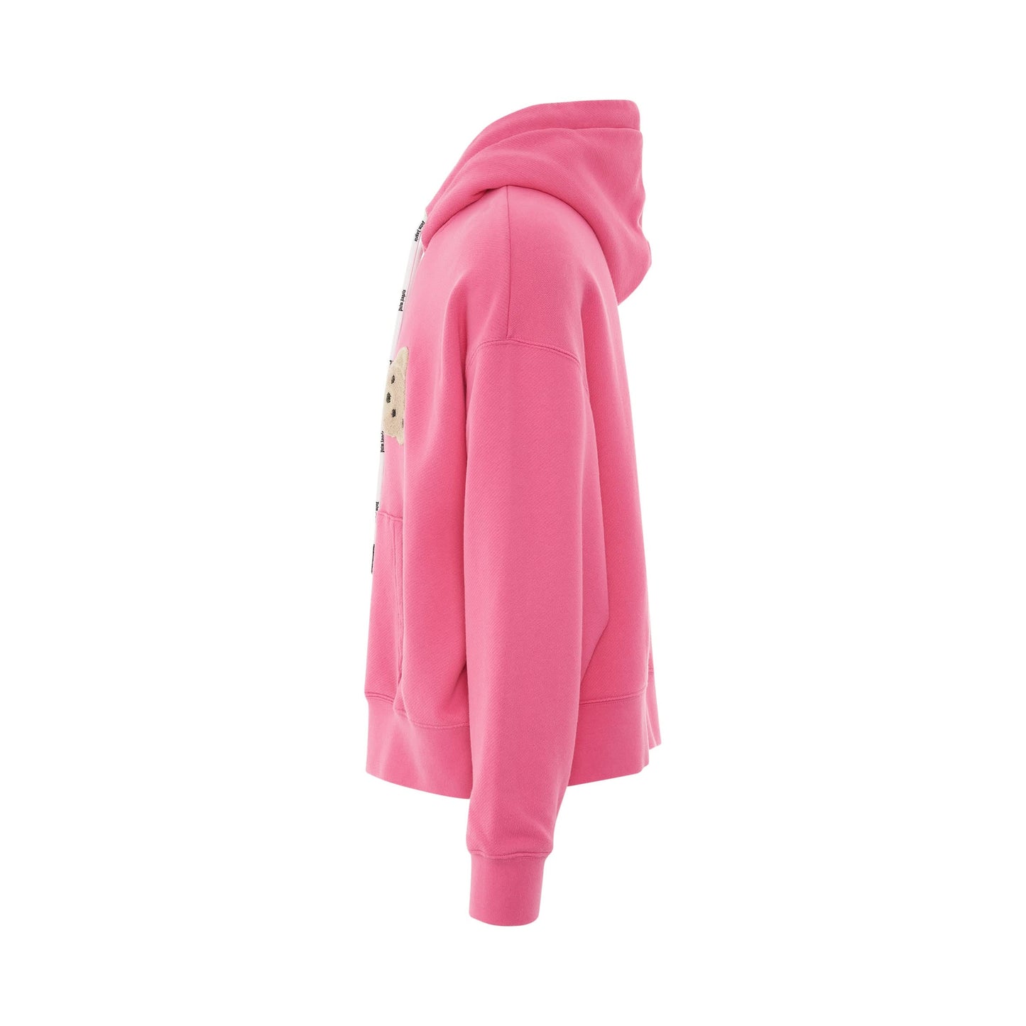 PA Bear Hoodie in Mock Fuchsia/Brown