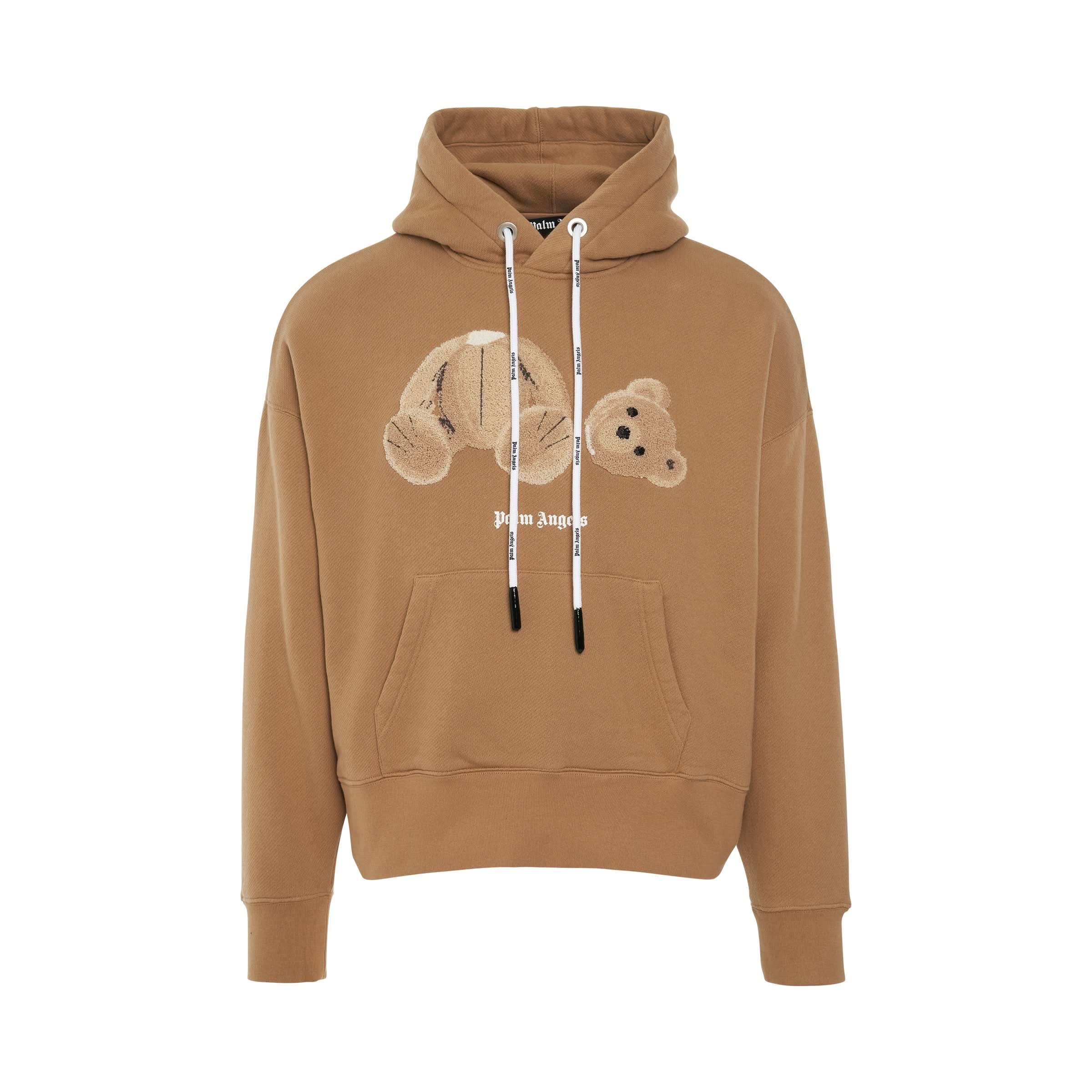 PA Bear Hoodie in Beige