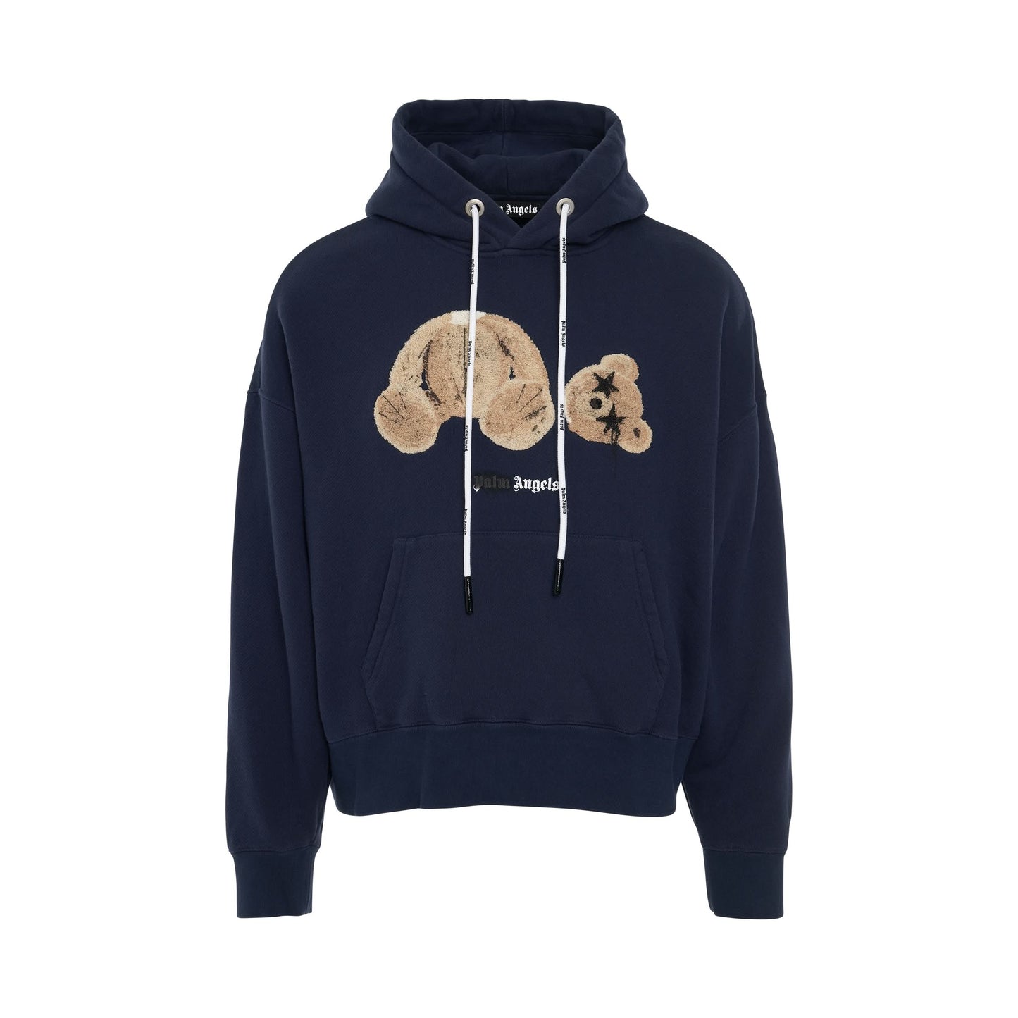 Spray PA Bear Hoodie in Navy Blue