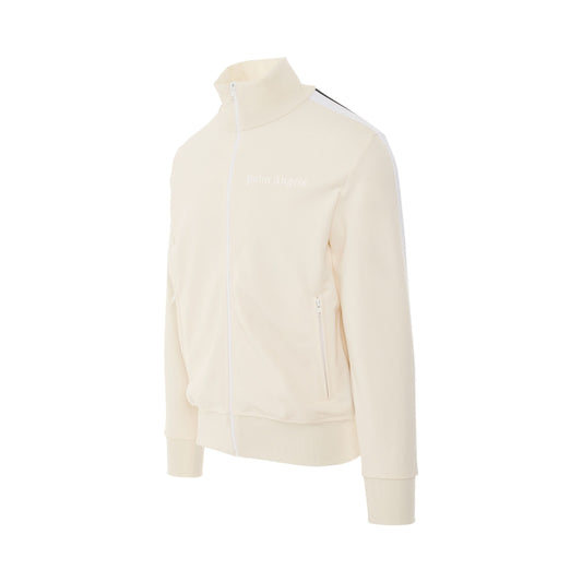 Classic Track Jacket in Off White