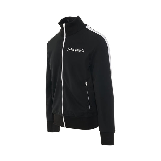 PA Classic Track Jacket in Black/White