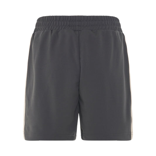 Track Short in Black/Off White