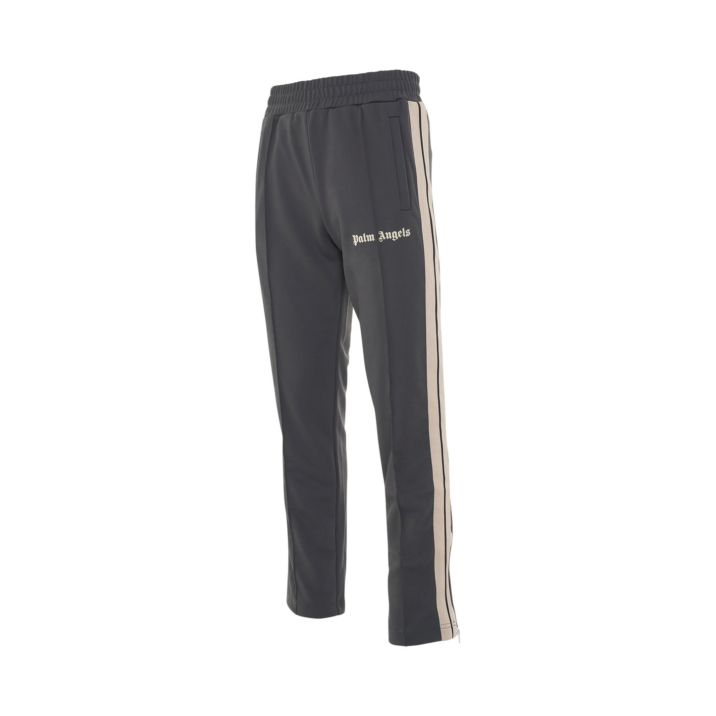 Classic Track Pants in Dark Grey/Off White