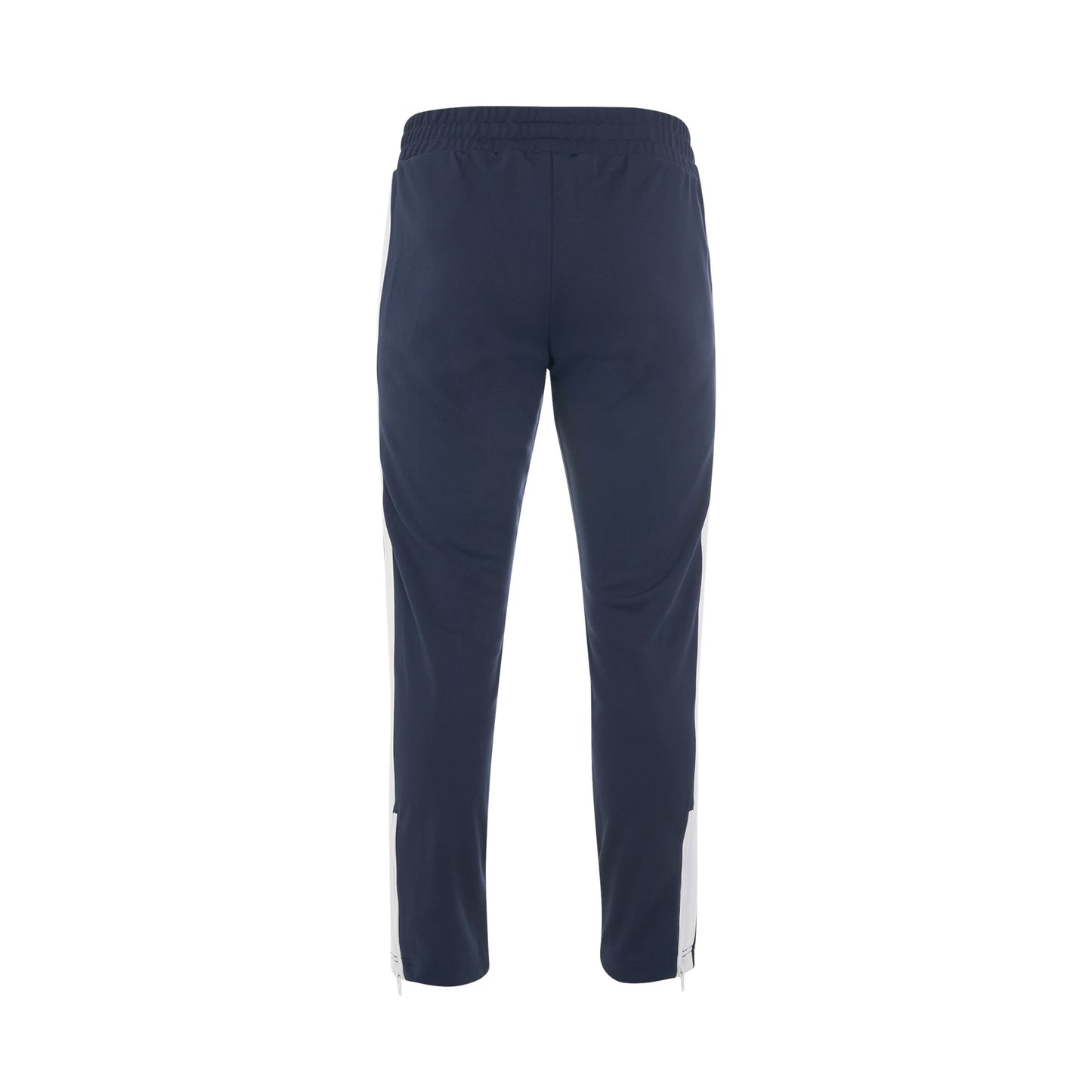 PA Slim Track Pants in Navy Blue/White