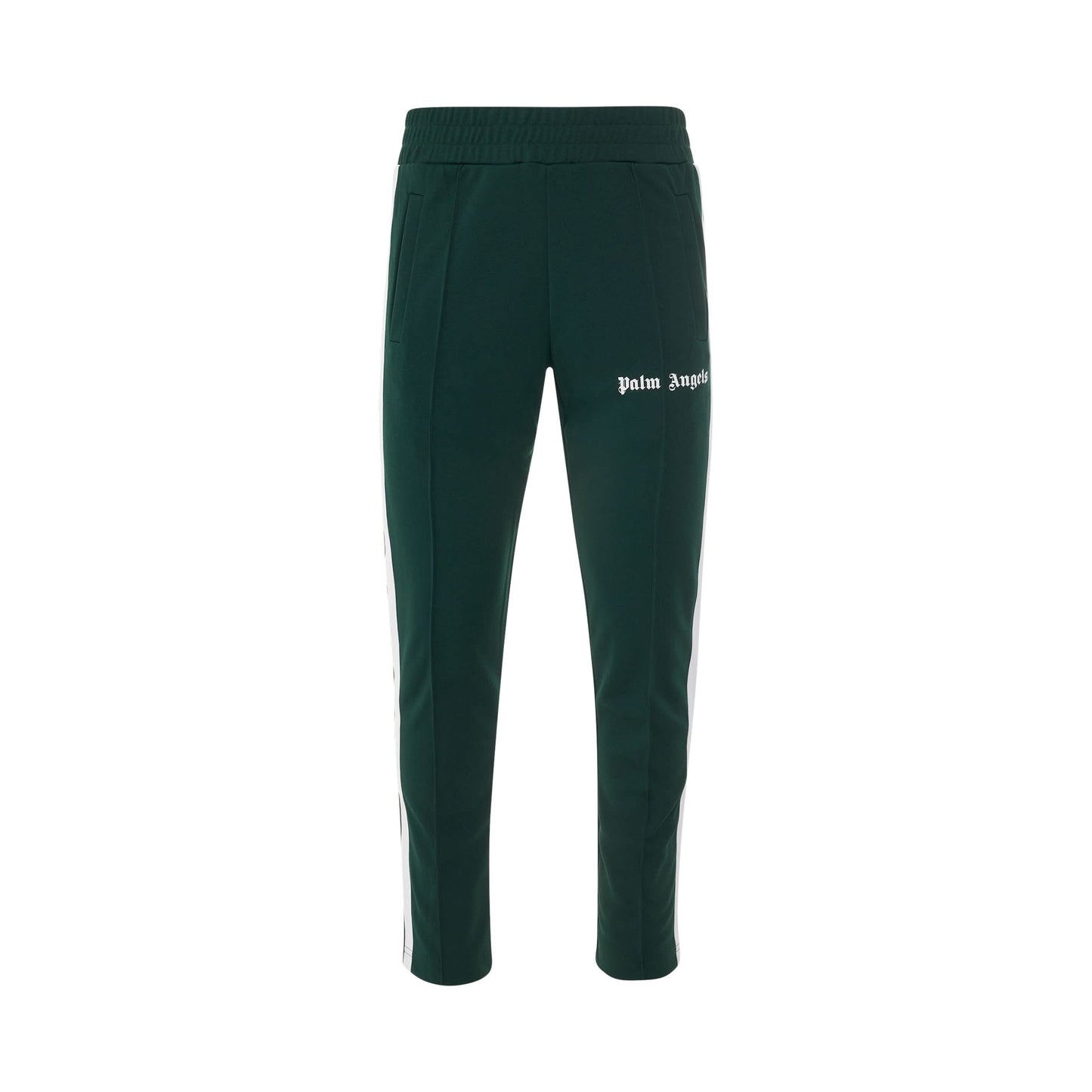 PA Slim Track Pants in Green/White