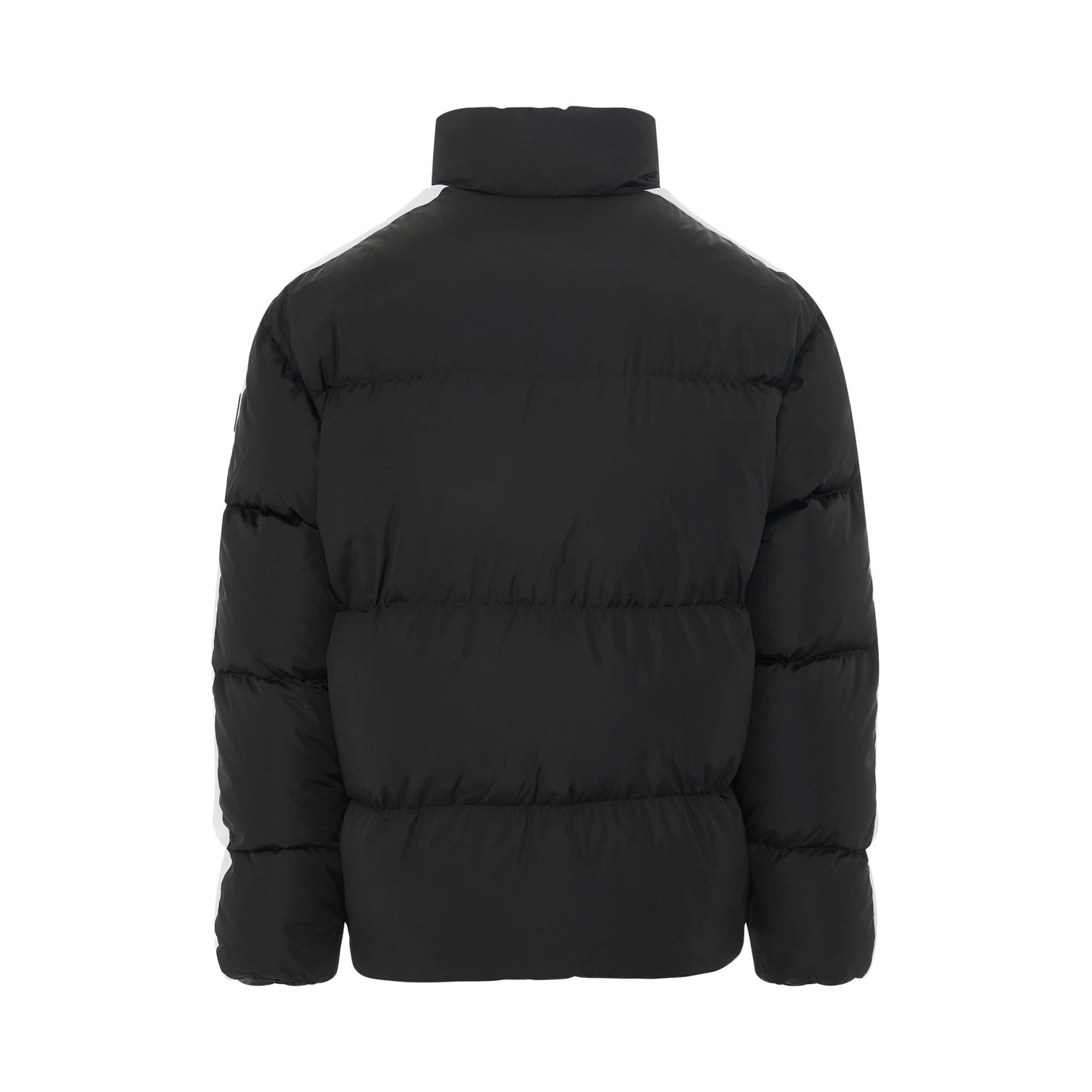 Classic Track Down Jacket in Black/White