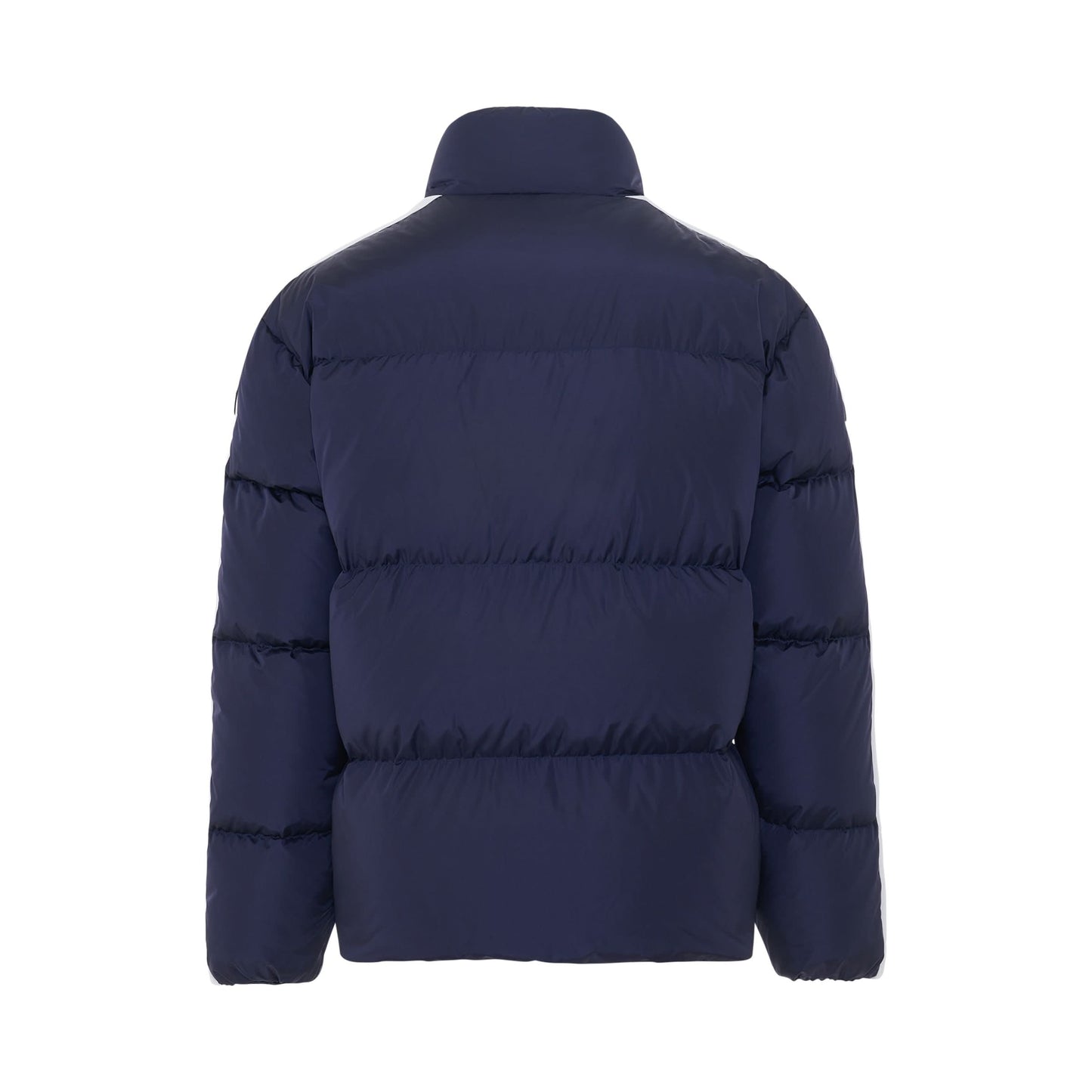 Classic Track Down Jacket in Navy Blue/White