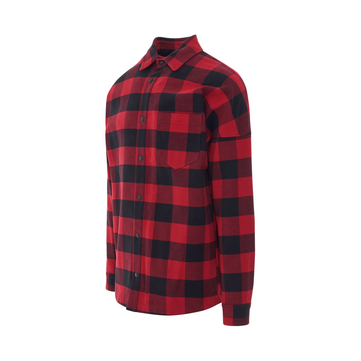 PA Classic Logo Overshirt in Red/White