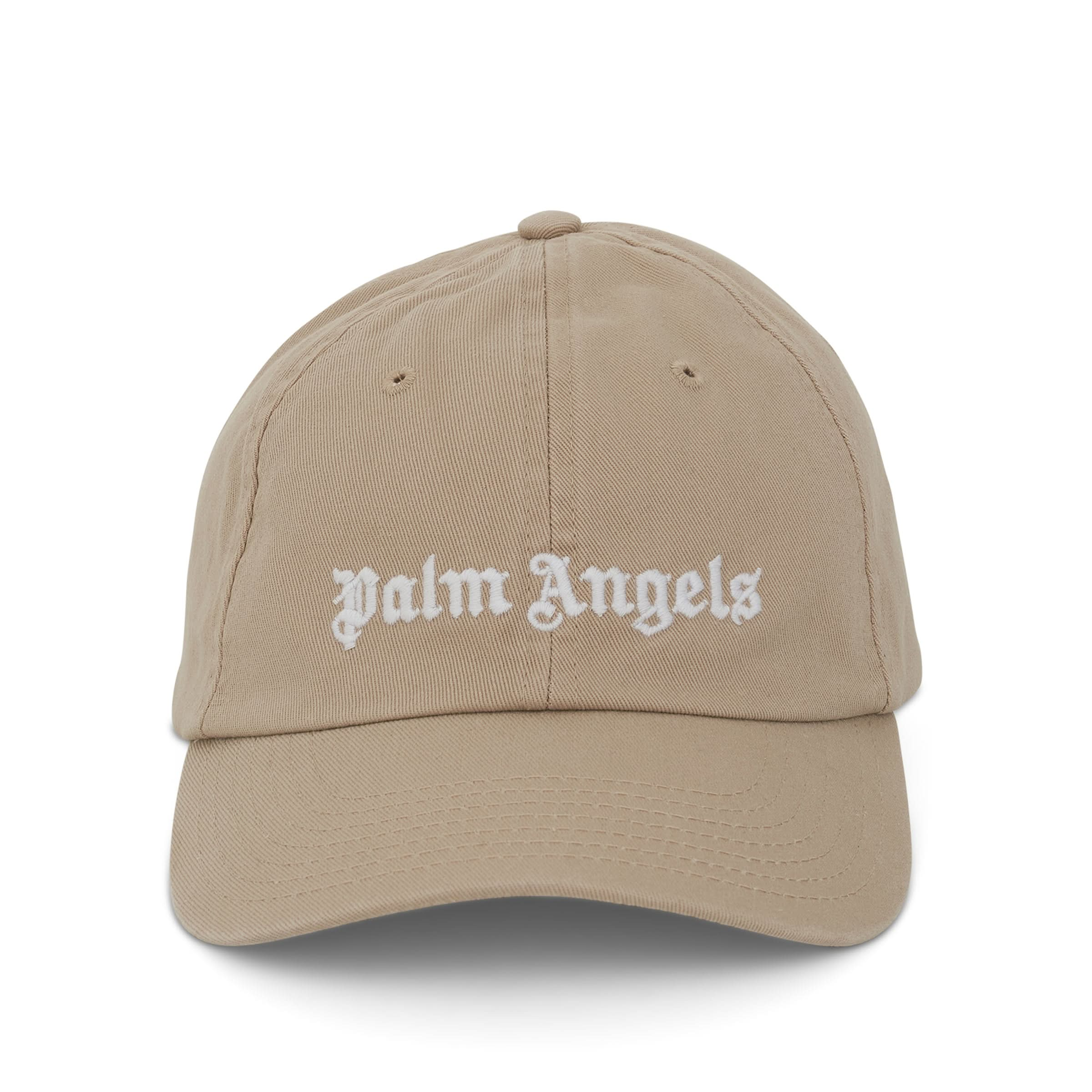 PA Classic Logo Cap in Beige/White