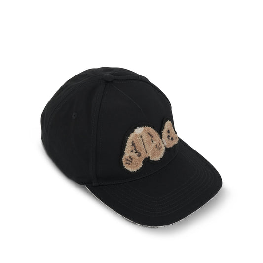 Bear Cap in Black/Brown