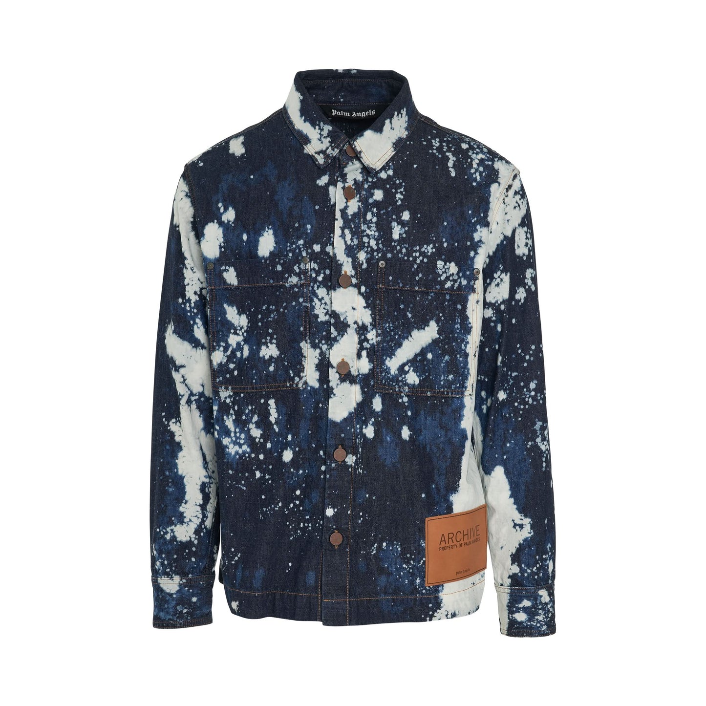 Galaxy Denim Work Shirt in Blue