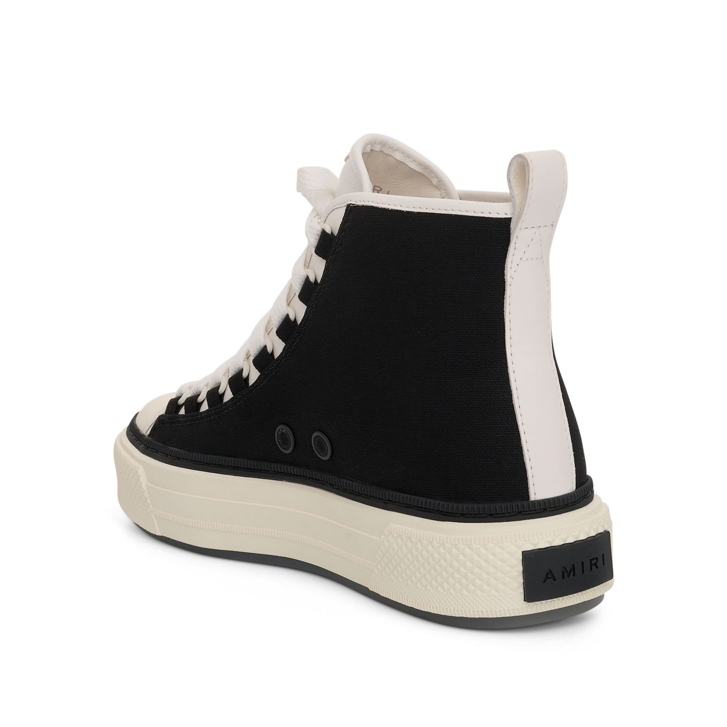 Court High Sneaker in Black/White