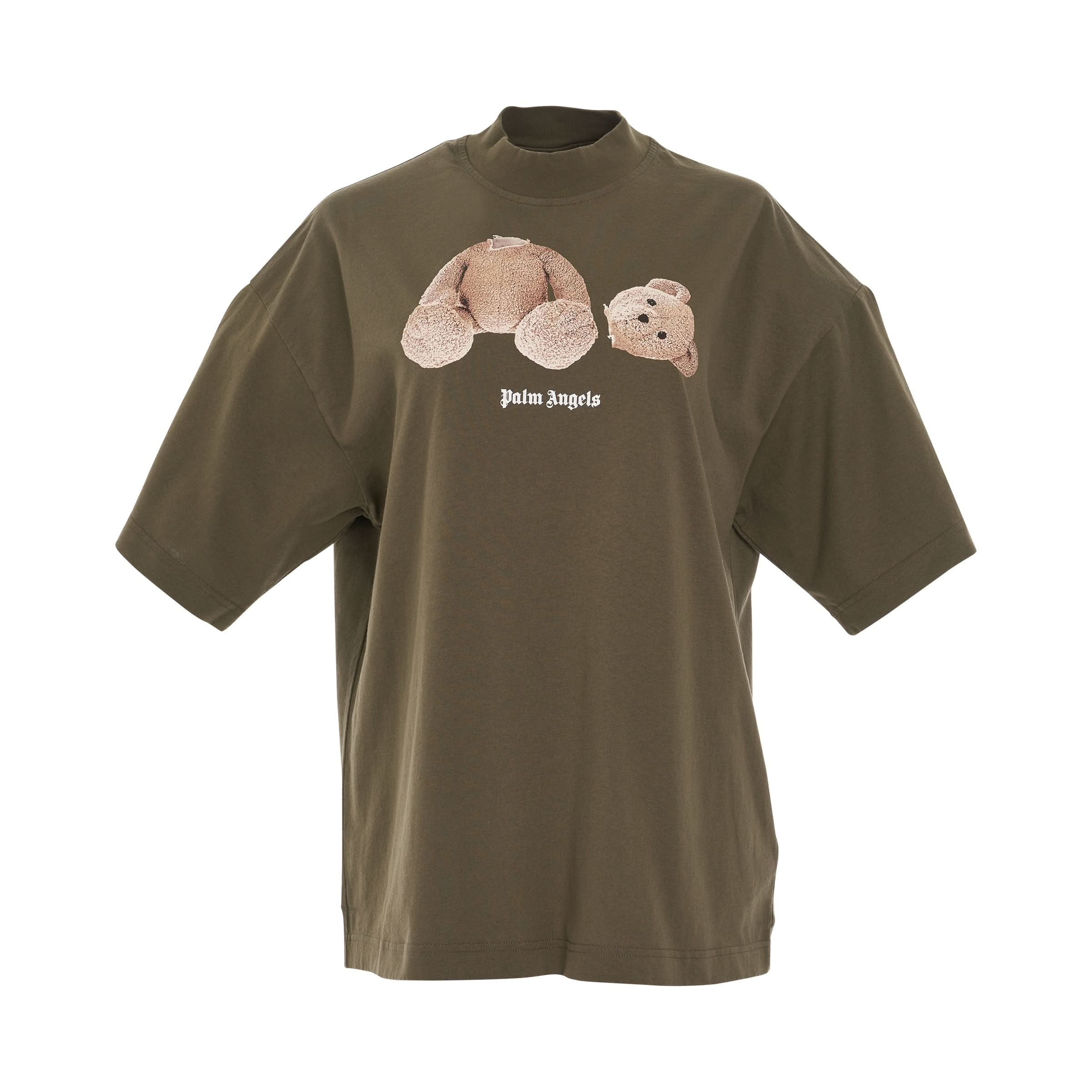 PA Bear Loose T-Shirt in Military Brown